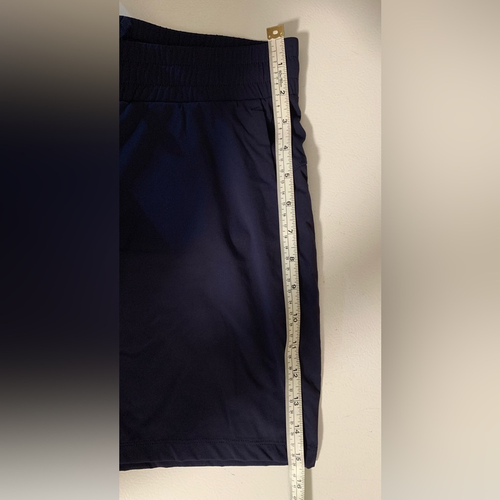 Tuff Athletics Lightweight Nylon Shorts Navy Size Medium - Picture 10 of 10